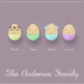 Thumbnail 7 - Personalised Egg Family Poster