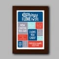 Thumbnail 8 - Personalised 10 Things I Love About My Wife Poster