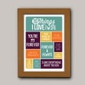 Thumbnail 9 - Personalised 10 Things I Love About My Wife Poster