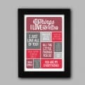 Thumbnail 2 - Personalised 10 Things I Love About My Boyfriend Poster