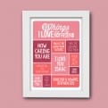 Thumbnail 6 - Personalised 10 Things I Love About My Boyfriend Poster