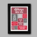 Thumbnail 2 - 10 Things I Love About You Personalised Couples Print