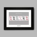 Thumbnail 2 - Personalised 50th Playing Card Poster