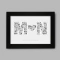 Thumbnail 3 - Personalised Couples Letter Poster