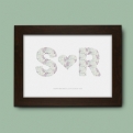 Thumbnail 4 - Personalised Couples Letter Poster