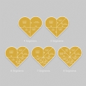 Thumbnail 8 - Personalised Jigsaw Heart Poster