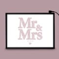 Thumbnail 5 - Personalised Mr and Mrs Lightbox
