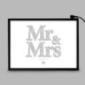 Thumbnail 7 - Personalised Mr and Mrs Lightbox