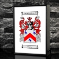Thumbnail 1 - Personalised Coat of Arms Surname Lightbox
