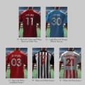 Thumbnail 9 - Personalised Football Shirt Wall Print