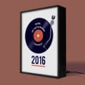 Thumbnail 5 - Personalised Retro Record Year Light Box
