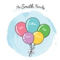 Thumbnail 7 - Personalised Balloons Family Print
