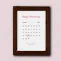 Thumbnail 2 - Personalised Our Wedding Date Prints