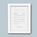 Thumbnail 6 - Personalised Our Wedding Date Prints
