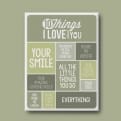 Thumbnail 5 - Personalised 10 Things I Love About You Canvas