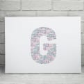 Thumbnail 1 - Personalised Letter Canvas