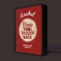 Thumbnail 7 - Love You to the Moon and Back Personalised Light Box