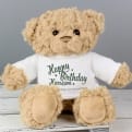 Thumbnail 6 - Personalised Happy Birthday Teddy Bear