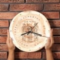 Thumbnail 1 - Personalised Family Tree Coat of Arms Clock