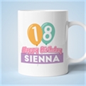 Thumbnail 1 - Personalised 18th Birthday Balloon Mug