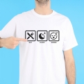 Thumbnail 10 - Eat Sleep Icon T-Shirts