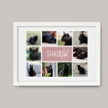 Thumbnail 4 - Personalised Cat Photo Collage Print