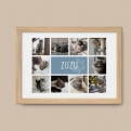 Thumbnail 5 - Personalised Cat Photo Collage Print
