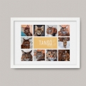 Thumbnail 8 - Personalised Cat Photo Collage Print