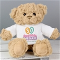 Thumbnail 7 - Personalised 30th Birthday Balloon Teddy Bear