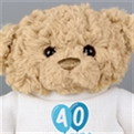 Thumbnail 8 - Personalised 40th Birthday Balloon Teddy Bear