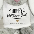 Thumbnail 2 - Personalised Hoppy Mother's Day Bunny Teddy