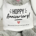 Thumbnail 2 - Personalised Hoppy Anniversary Bunny