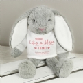 Thumbnail 5 - Personalised Like a Mum to Me Bunny Teddy