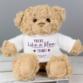 Thumbnail 9 - Like a Mum to Me Personalised Teddy Bear