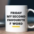 Thumbnail 1 - Second Favourite F Word Mug 