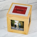 Thumbnail 1 - Personalised Roman Numeral Wooden Photo Box