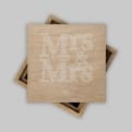 Thumbnail 5 - Personalised Mr and Mrs Photo Cube