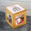 Thumbnail 1 - Personalised Our Home is Special Photo Cube