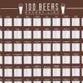 Thumbnail 2 - 100 beers scratch off bucket list poster
