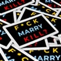 Thumbnail 1 - Naughty Snog, Marry, Kill Card Game