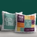 Thumbnail 4 - 10 Things I Love About You Personalised Cushion