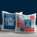 Thumbnail 7 - 10 Things I Love About You Personalised Cushion