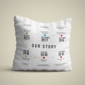 Thumbnail 6 - Personalised Our Story Cushion