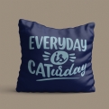 Thumbnail 6 - Everyday is Caturday Cushion