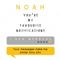 Thumbnail 8 - Personalised You're My Favourite Notification Cushion