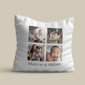 Thumbnail 2 - Personalised Mum in a Million Photo Cushion