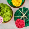Thumbnail 5 - Handmade Mini Crochet Cactus Trio