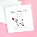 Thumbnail 4 - Personalised Dog Mum Birthday Card from the Dog