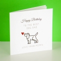 Thumbnail 2 - Personalised Dog Dad Birthday Card from the Dog