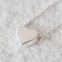 Thumbnail 2 - Tiny Heart Necklace with Personalised Gift Box